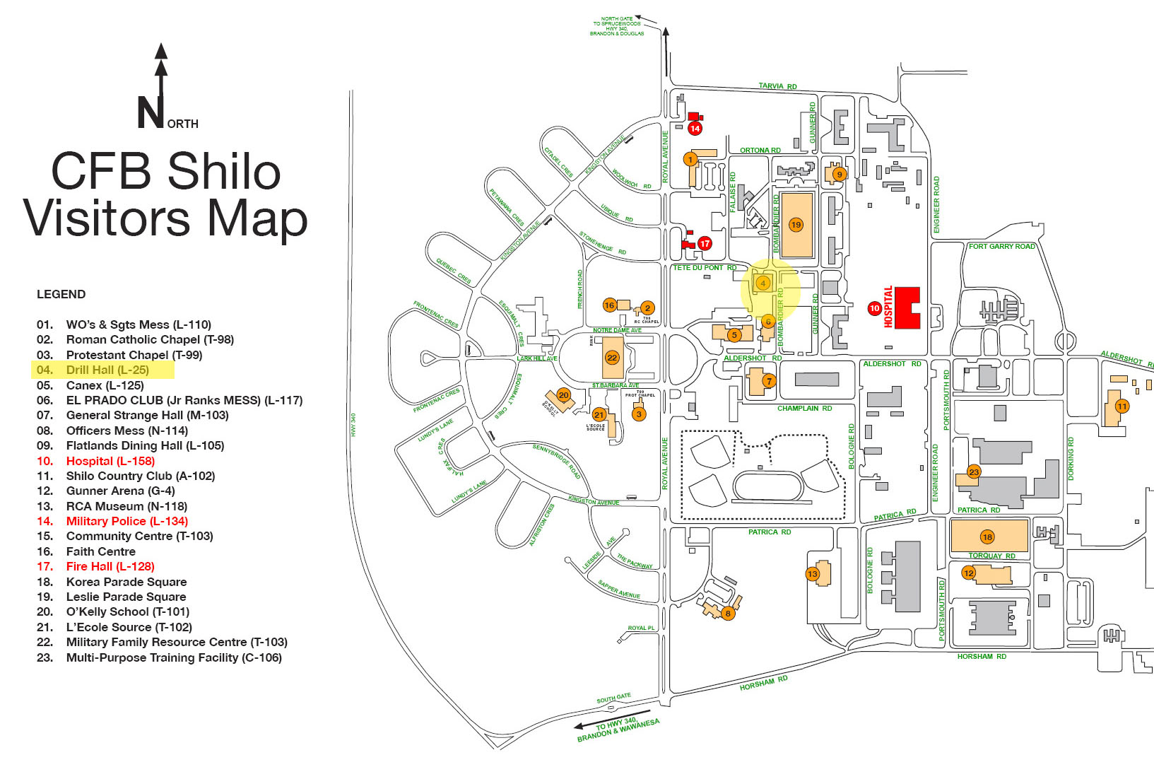 SHILO MAP